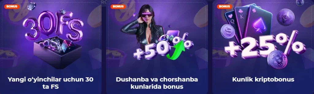 Vivi Casino bonus